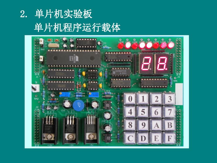 8051单片机实验课件单片机实验