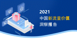 2021-2022中国新流量价值洞察报告