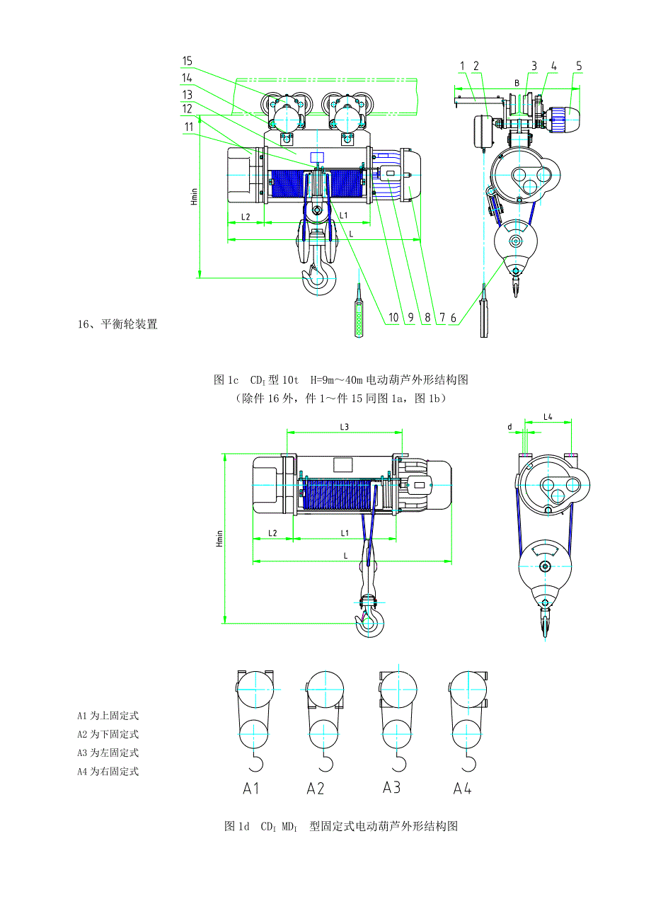 电动葫芦说明书中文c11