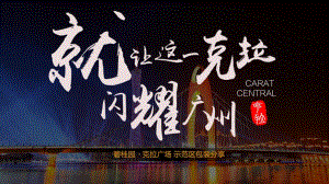 碧桂园·克拉广场示范区包装就让这一克拉闪耀广州