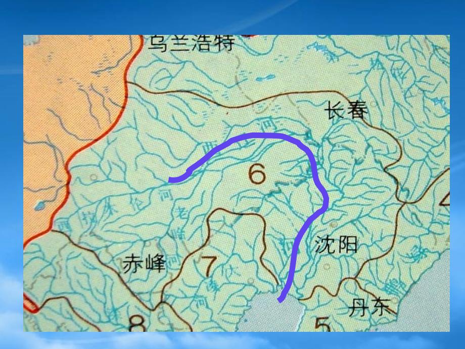 辽河位置图图片
