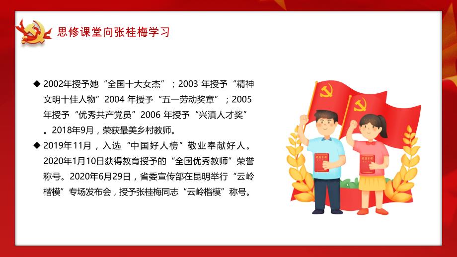 向张桂梅学习ppt课件