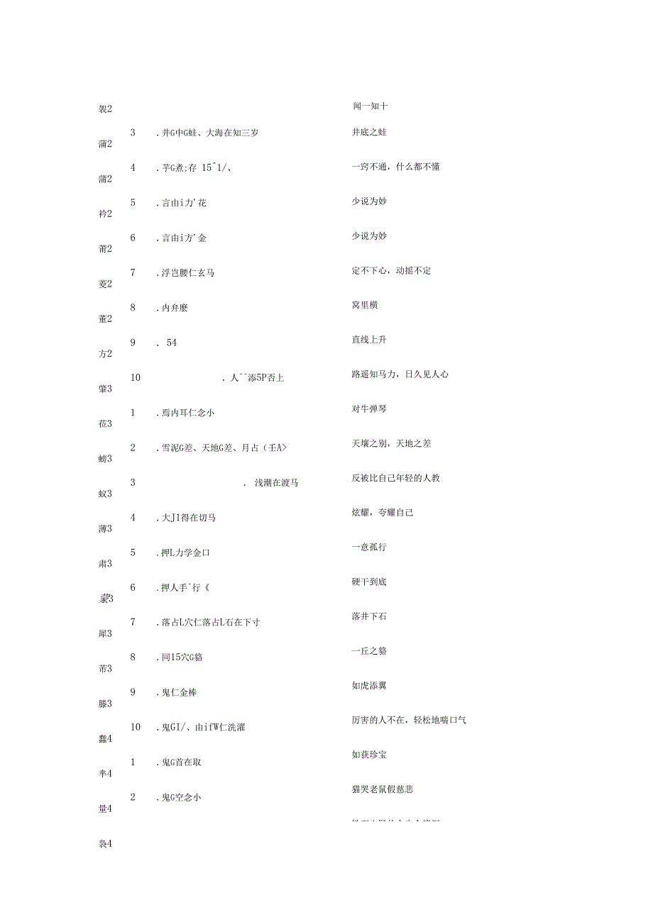 日语成语熟语谚语0 金锄头文库